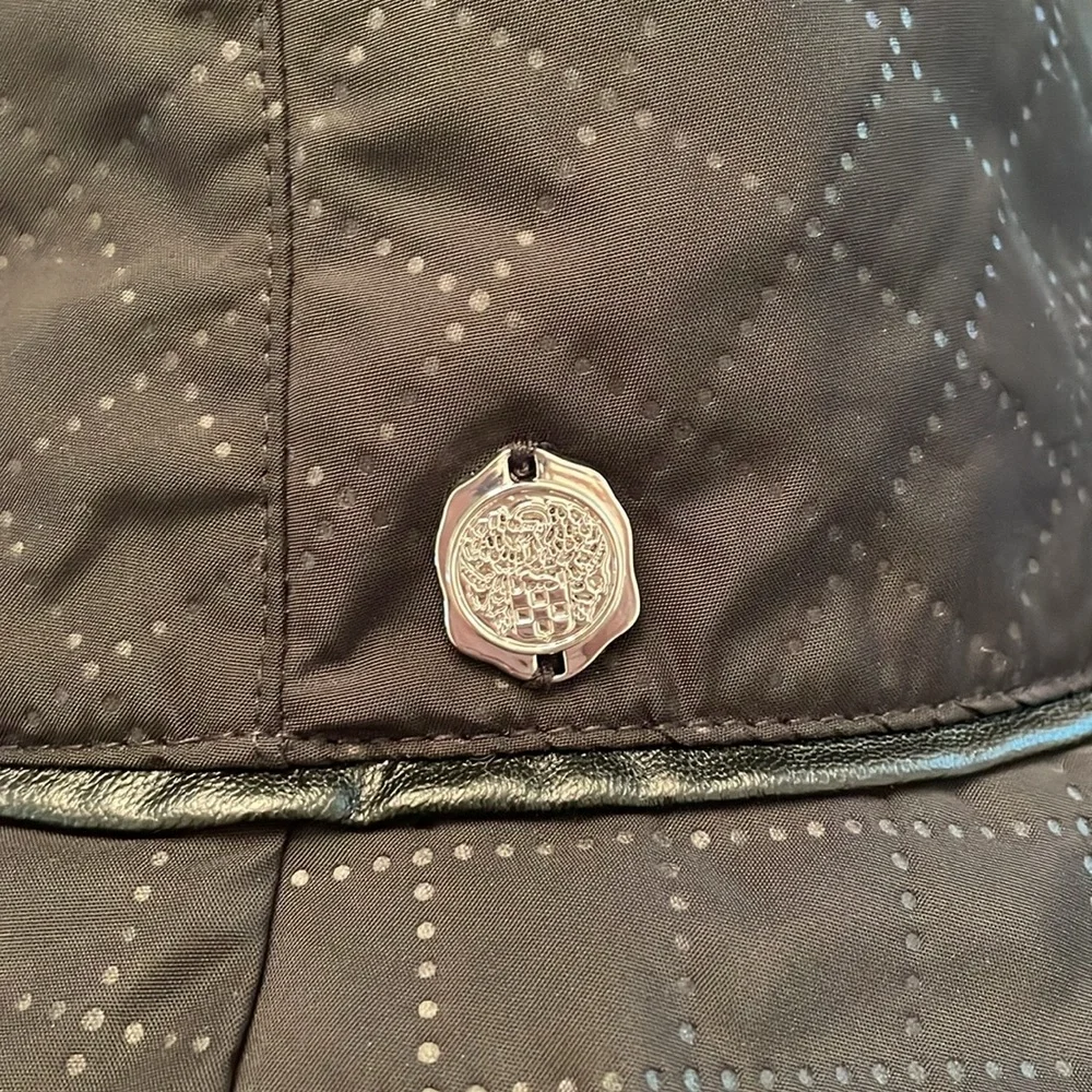 Vince Camuto bucket hat black size S Y2K beach party festival